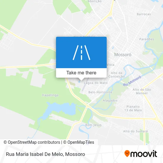 Rua Maria Isabel De Melo map