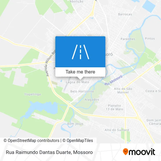 Rua Raimundo Dantas Duarte map