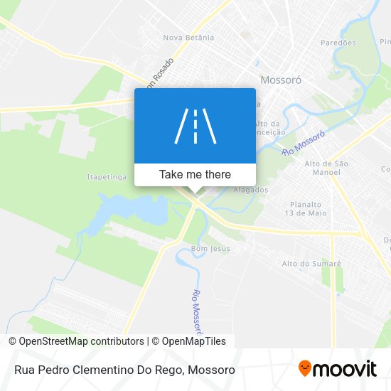 Rua Pedro Clementino Do Rego map