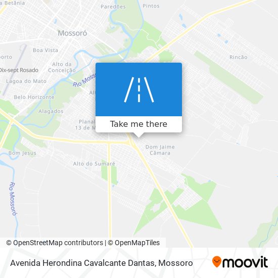 Avenida Herondina Cavalcante Dantas map