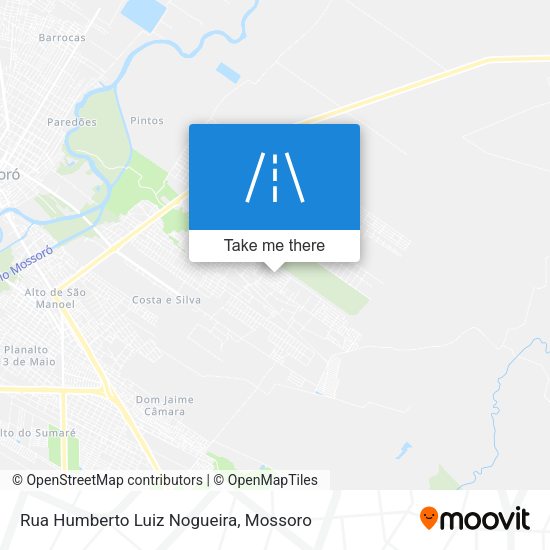 Rua Humberto Luiz Nogueira map