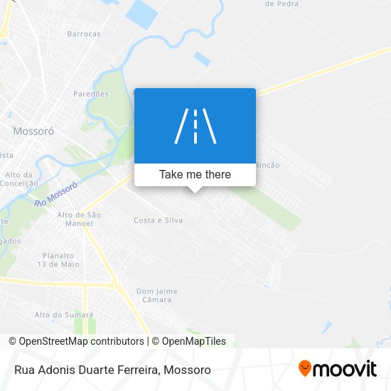 Rua Adonis Duarte Ferreira map