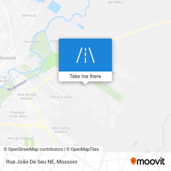 Rua João De Seu NE map