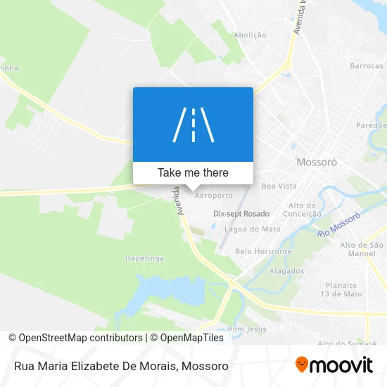 Rua Maria Elizabete De Morais map
