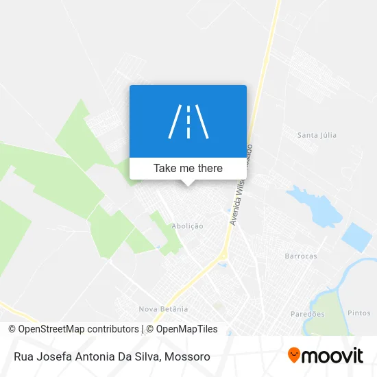 Rua Josefa Antonia Da Silva map