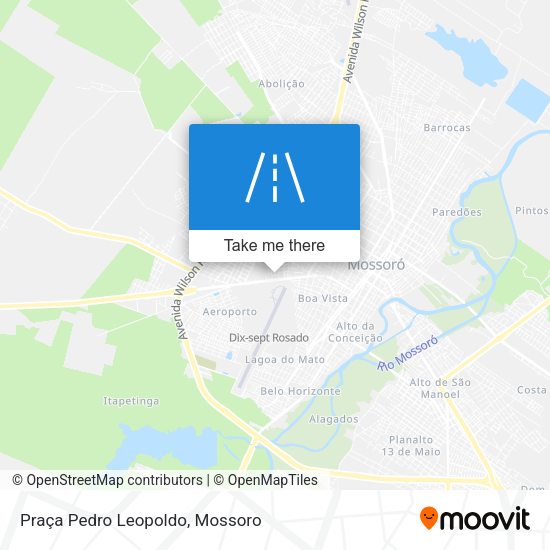 Praça Pedro Leopoldo map