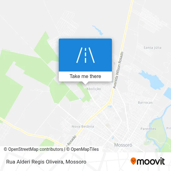 Rua Alderi Regis Oliveira map