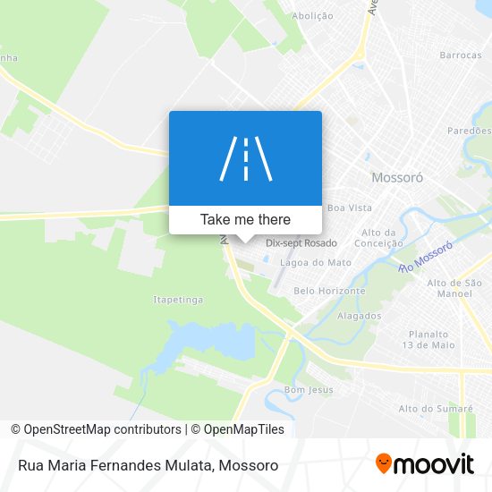 Rua Maria Fernandes Mulata map