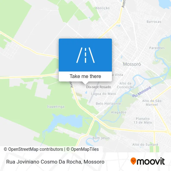 Rua Joviniano Cosmo Da Rocha map