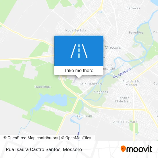 Rua Isaura Castro Santos map