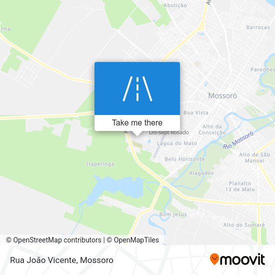 Rua João Vicente map