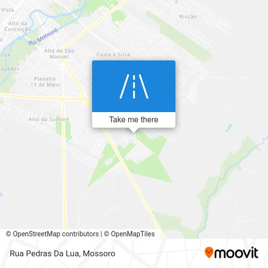 Rua Pedras Da Lua map