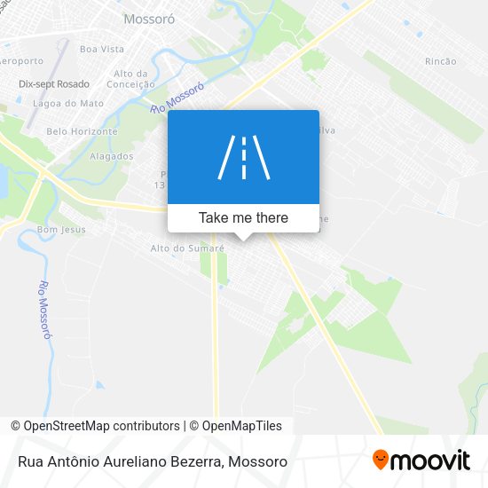 Rua Antônio Aureliano Bezerra map