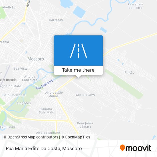 Rua Maria Edite Da Costa map