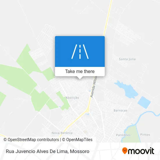 Rua Juvencio Alves De Lima map