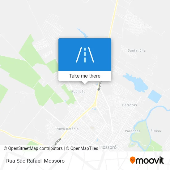 Rua São Rafael map