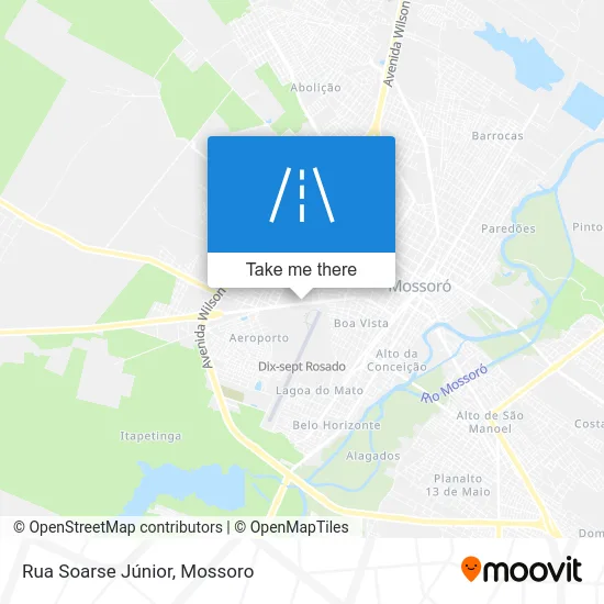 Rua Soarse Júnior map
