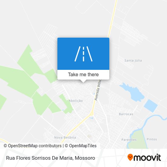 Rua Flores Sorrisos De Maria map