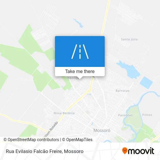 Rua Evilasio Falcão Freire map