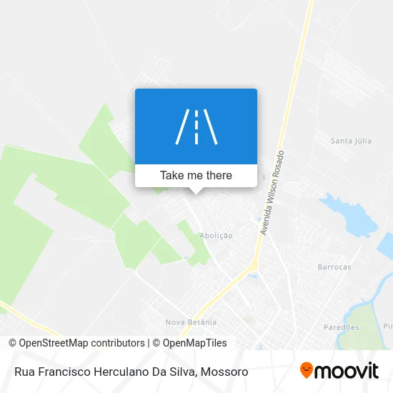 Rua Francisco Herculano Da Silva map