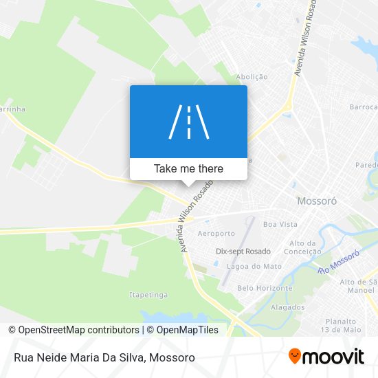 Rua Neide Maria Da Silva map