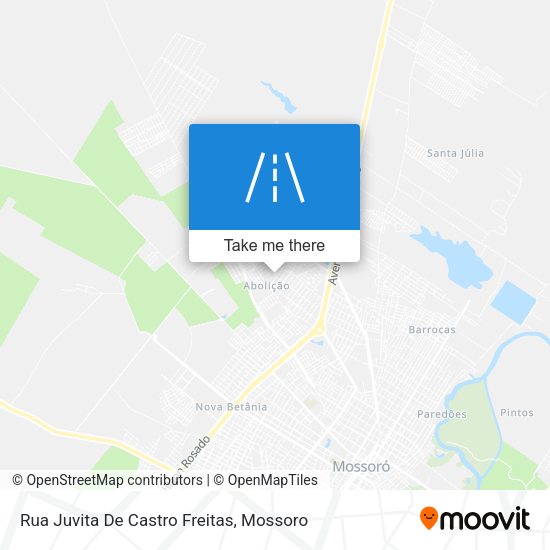 Rua Juvita De Castro Freitas map