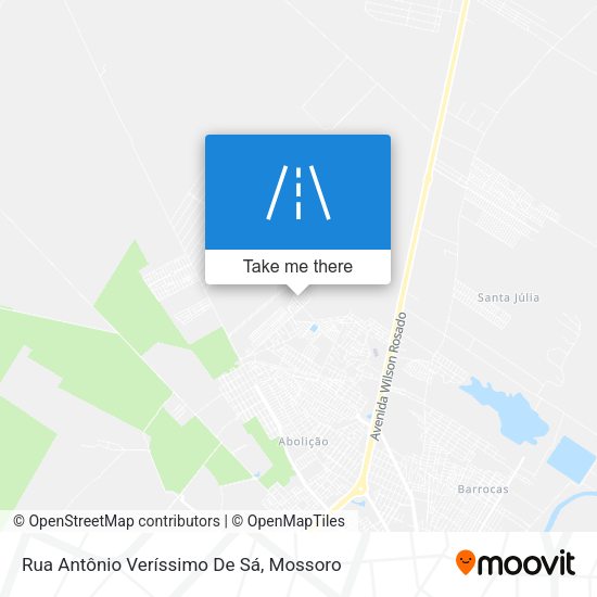 Rua Antônio Veríssimo De Sá map