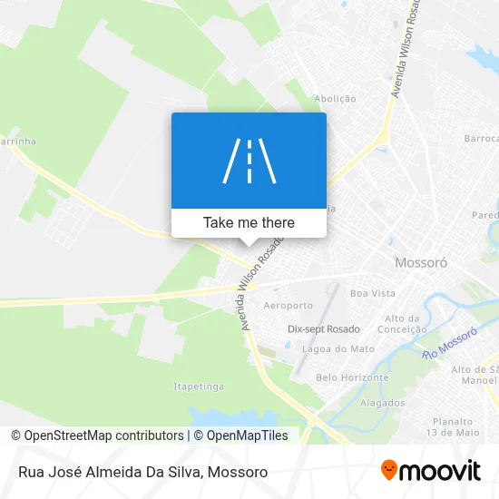 Rua José Almeida Da Silva map