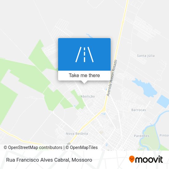 Rua Francisco Alves Cabral map