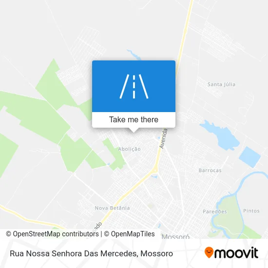 Rua Nossa Senhora Das Mercedes map