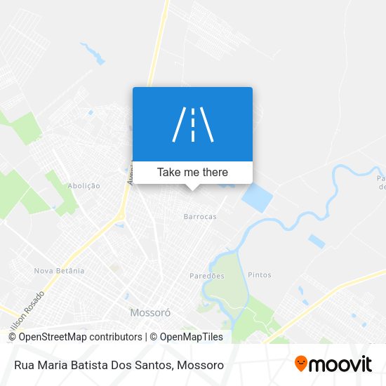 Rua Maria Batista Dos Santos map