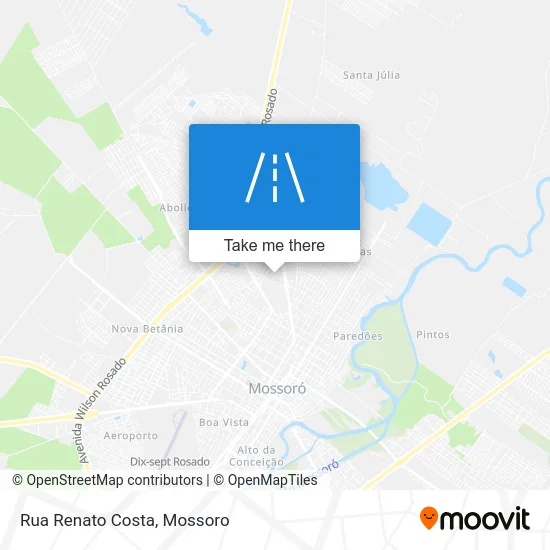 Rua Renato Costa map