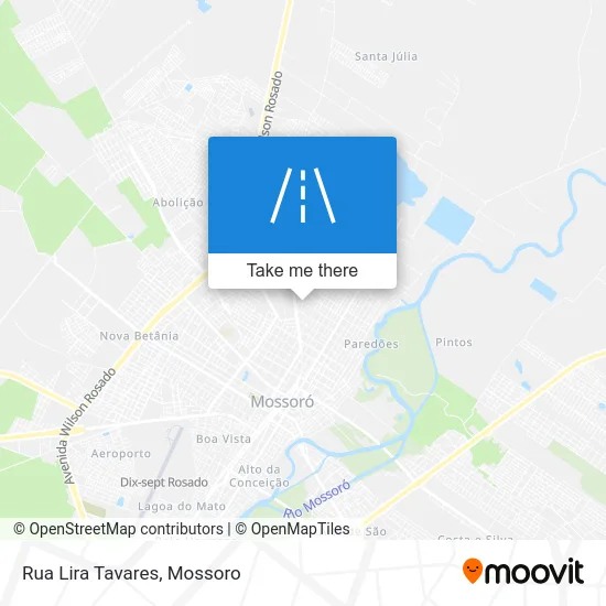 Rua Lira Tavares map