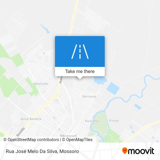 Rua José Melo Da Silva map