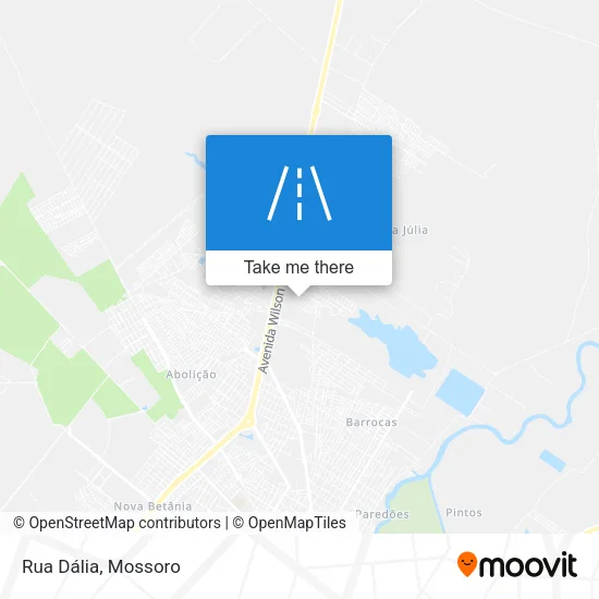 Rua Dália map