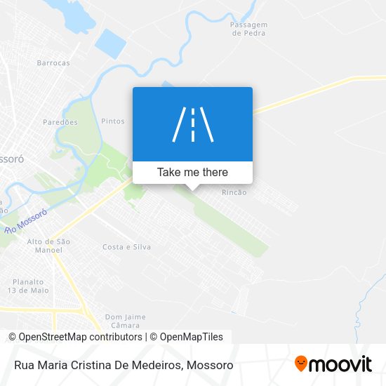 Rua Maria Cristina De Medeiros map