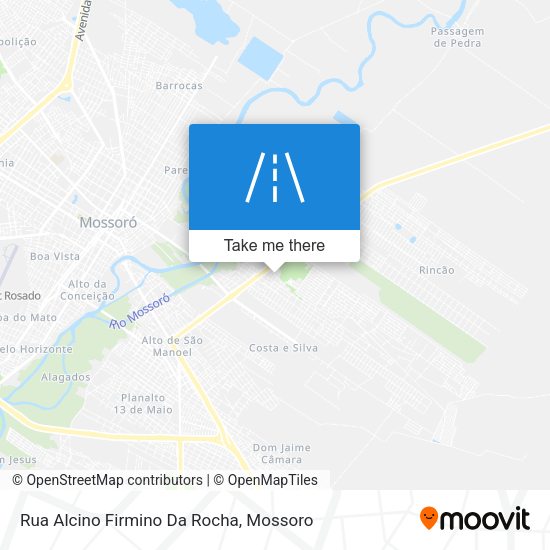 Rua Alcino Firmino Da Rocha map