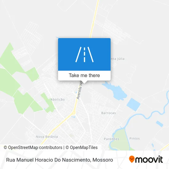 Rua Manuel Horacio Do Nascimento map