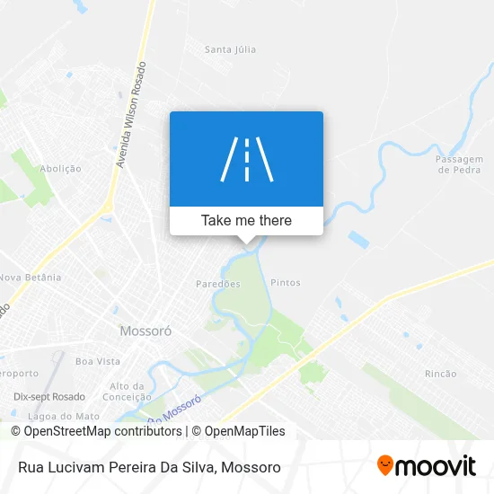 Rua Lucivam Pereira Da Silva map