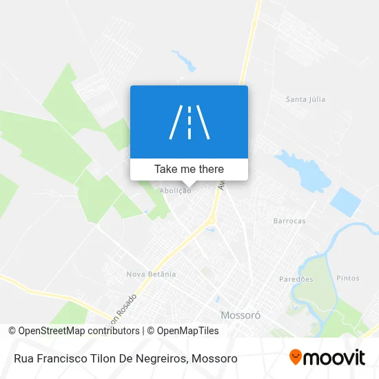 Rua Francisco Tilon De Negreiros map