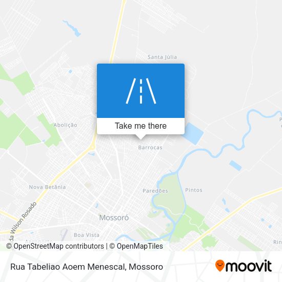 Rua Tabeliao Aoem Menescal map