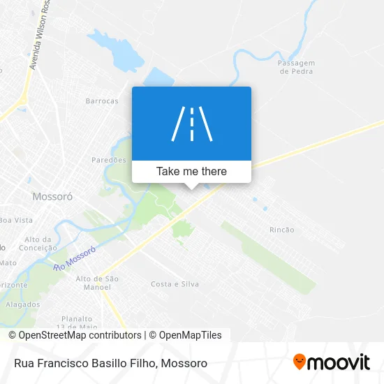 Rua Francisco Basillo Filho map