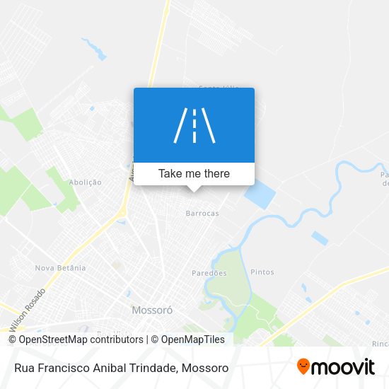 Rua Francisco Anibal Trindade map