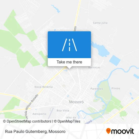 Rua Paulo Gutemberg map