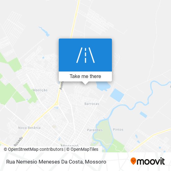 Rua Nemesio Meneses Da Costa map