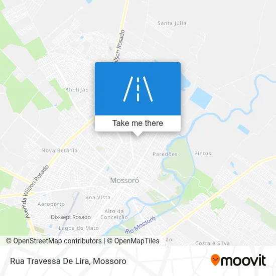 Rua Travessa De Lira map
