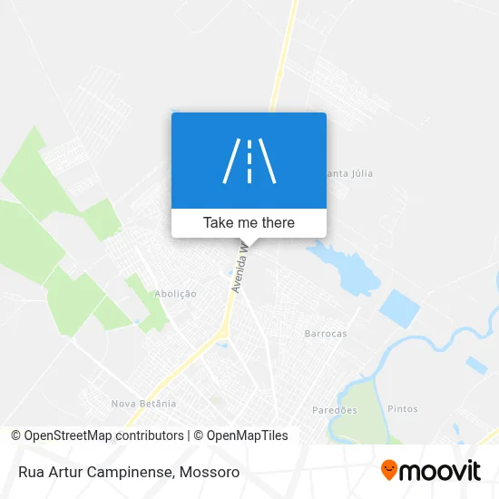 Rua Artur Campinense map