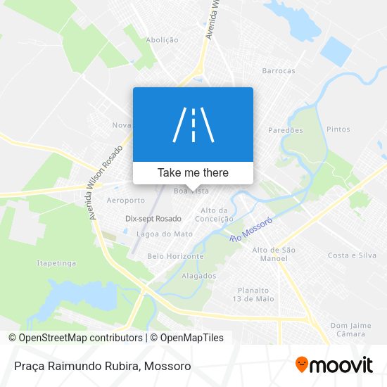 Praça Raimundo Rubira map