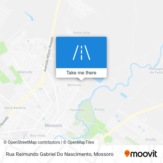 Rua Raimundo Gabriel Do Nascimento map