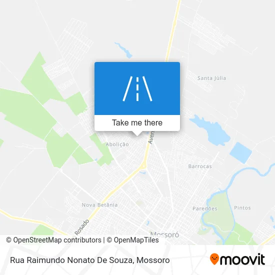 Rua Raimundo Nonato De Souza map